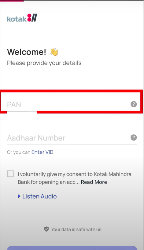 kotak mahindra bank zero balance account opening online