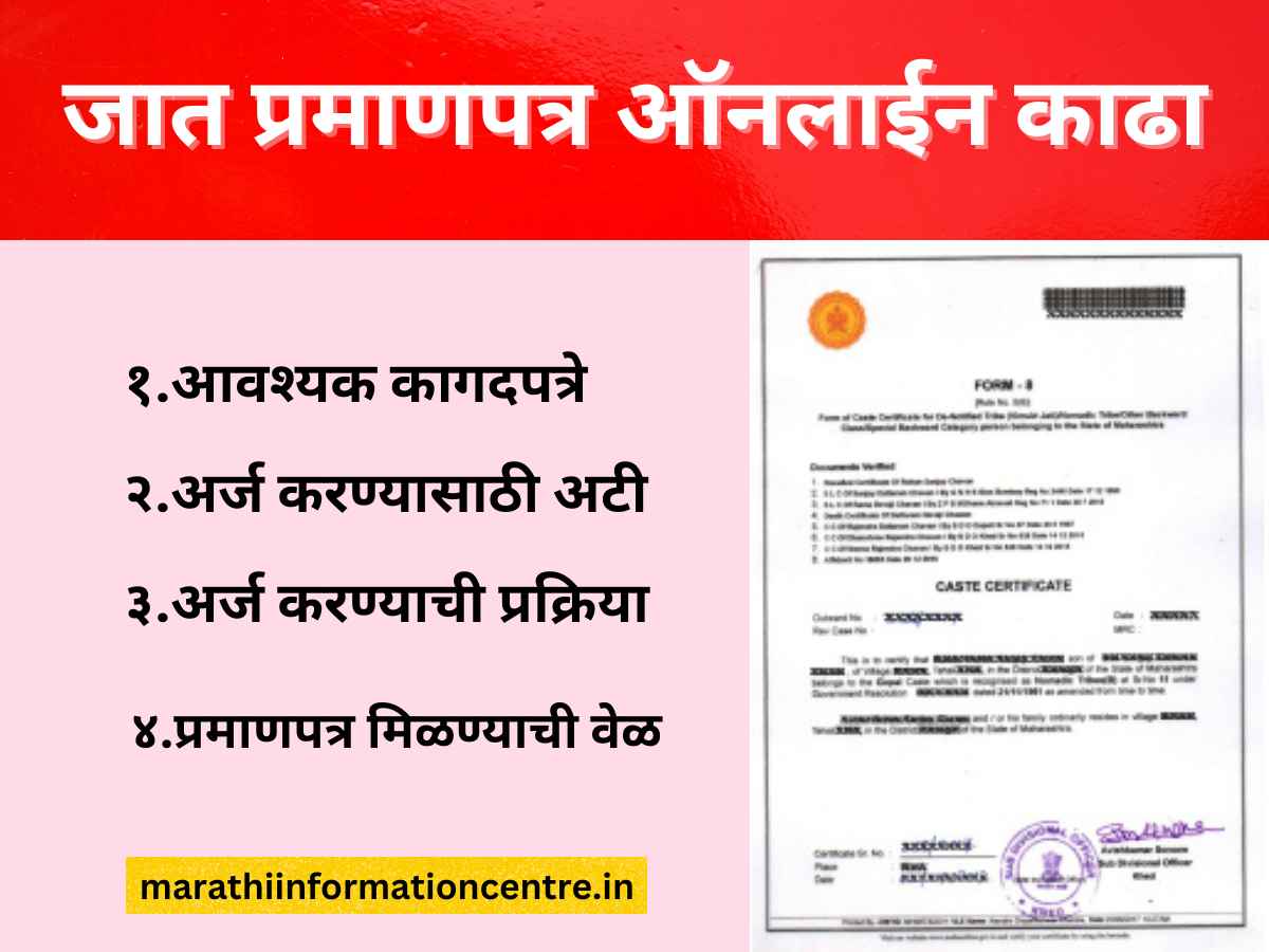 Caste Certificate Apply Online