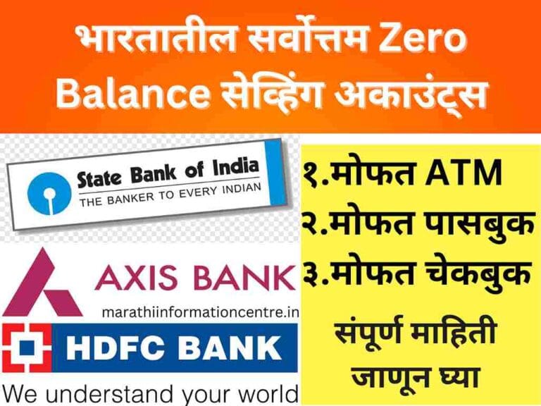 भारतातील सर्वोत्तम Zero Balance सेव्हिंग ac