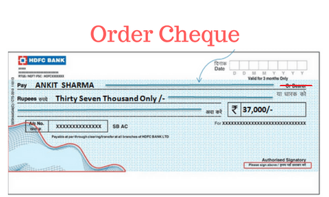 Types of Cheques